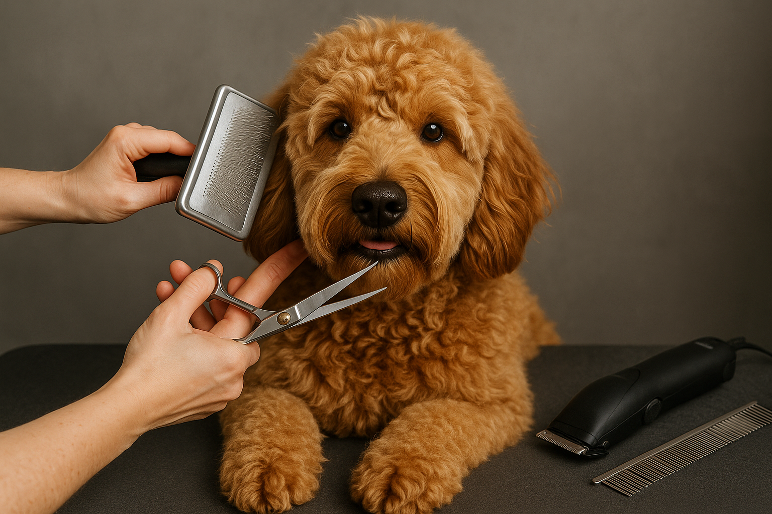 Essential Grooming Tools for Curly-Coated Breeds in Fuquay-Varina