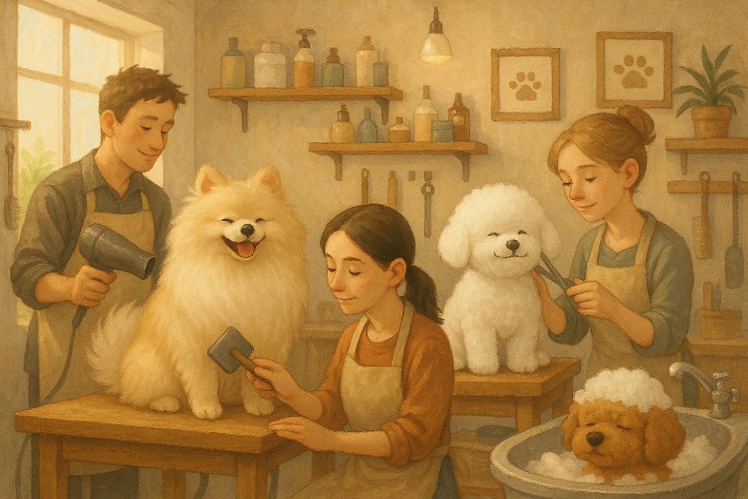 Crafting the Perfect Dog Bath Routine with Essential Oils and Relaxation Techniques in Fuquay-Varina