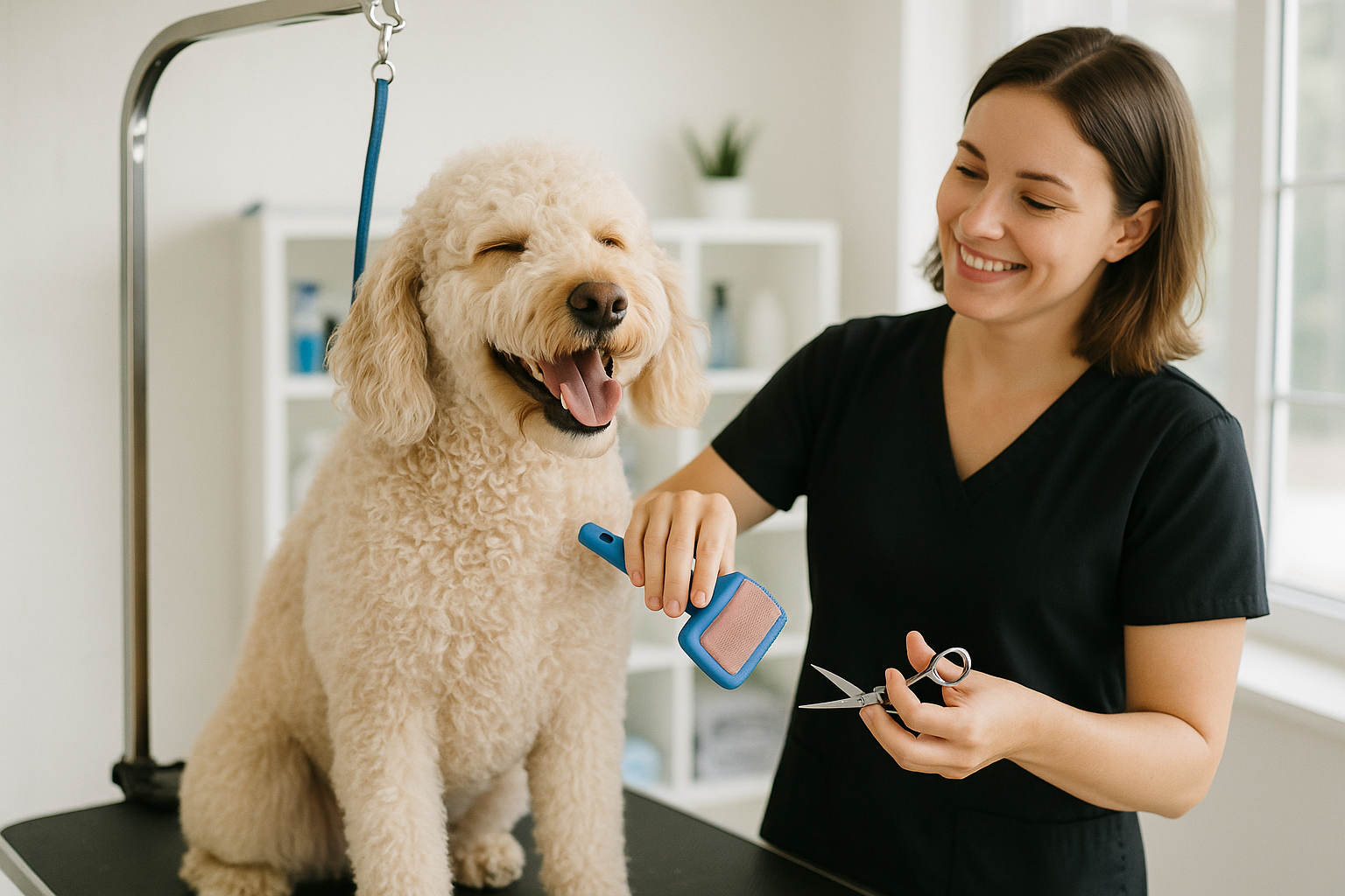 Essential Pre-Grooming Exercises to Ease Anxiety in Fuquay-Varina Dogs