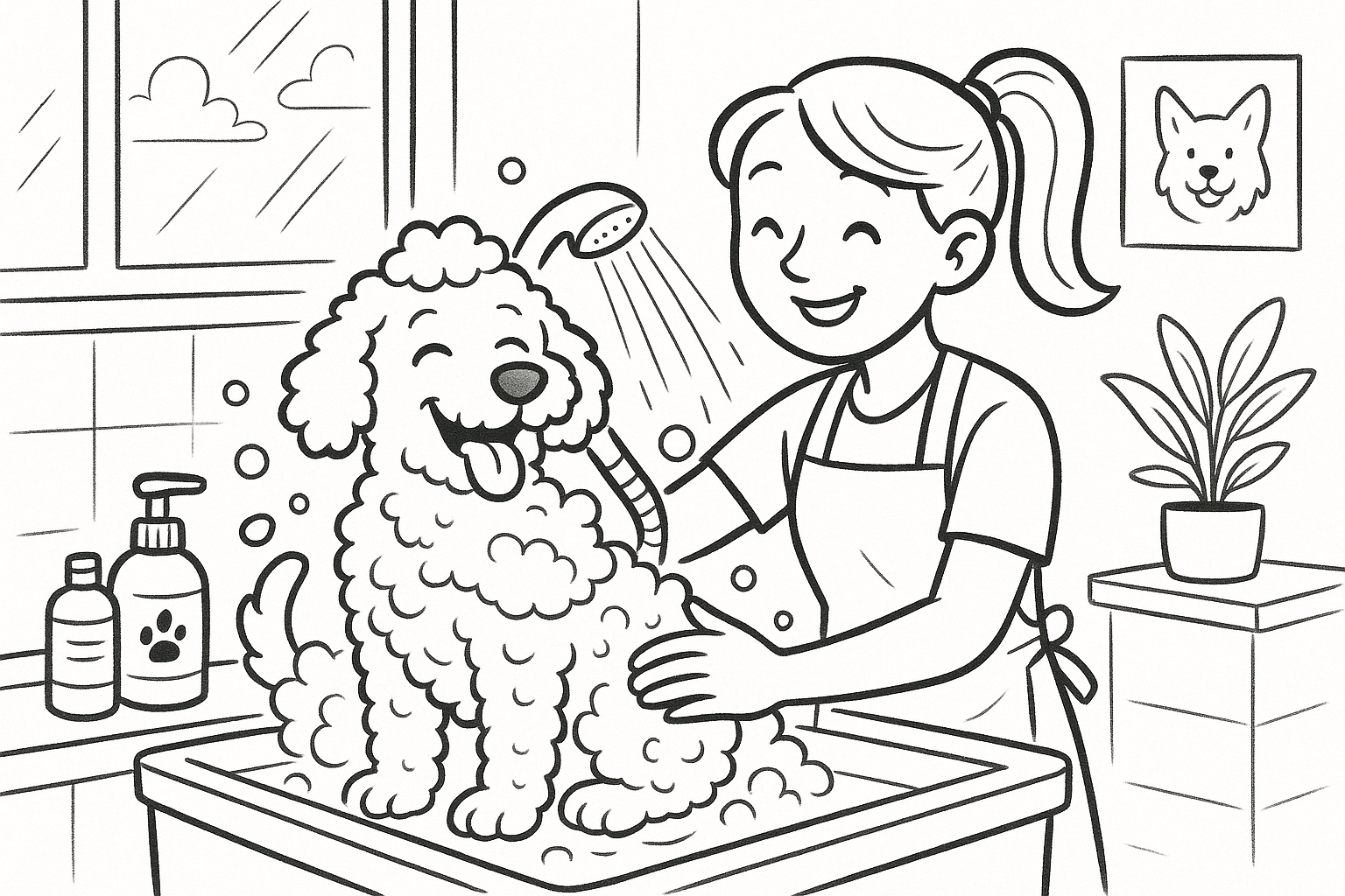 Expert Tips: Training Your Doodle to Enjoy Grooming in Fuquay-Varina