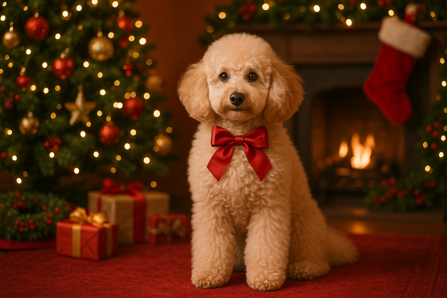 Festive Grooming Ideas for Your Poodle This Holiday Season
