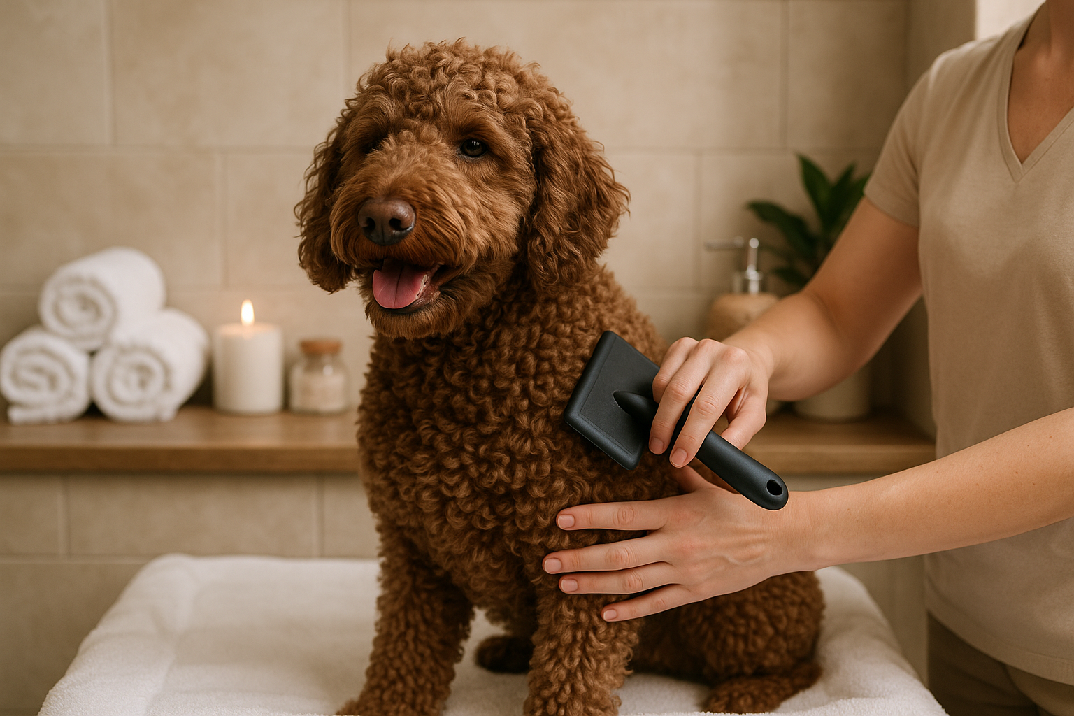 How to Keep Your Curly-Coated Dog's Skin Healthy During High Allergy Seasons