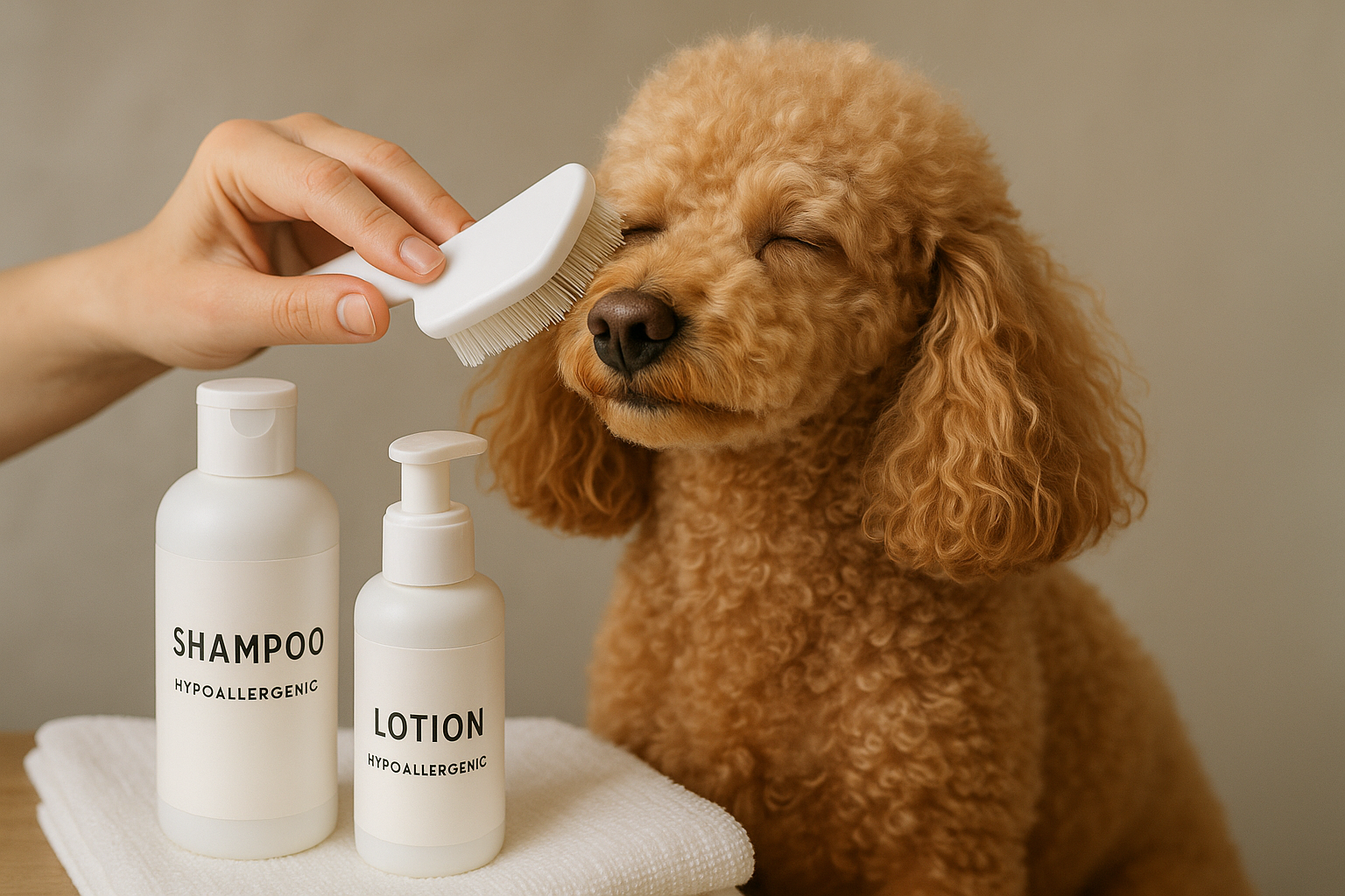 Hypoallergenic Grooming Products for Curly Breeds in Fuquay-Varina