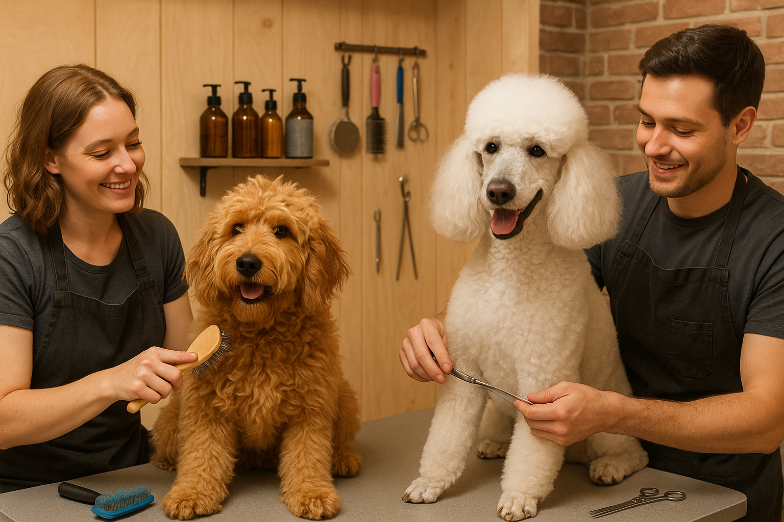 Scalp Health and Grooming Tips for Doodles and Poodles in Fuquay-Varina