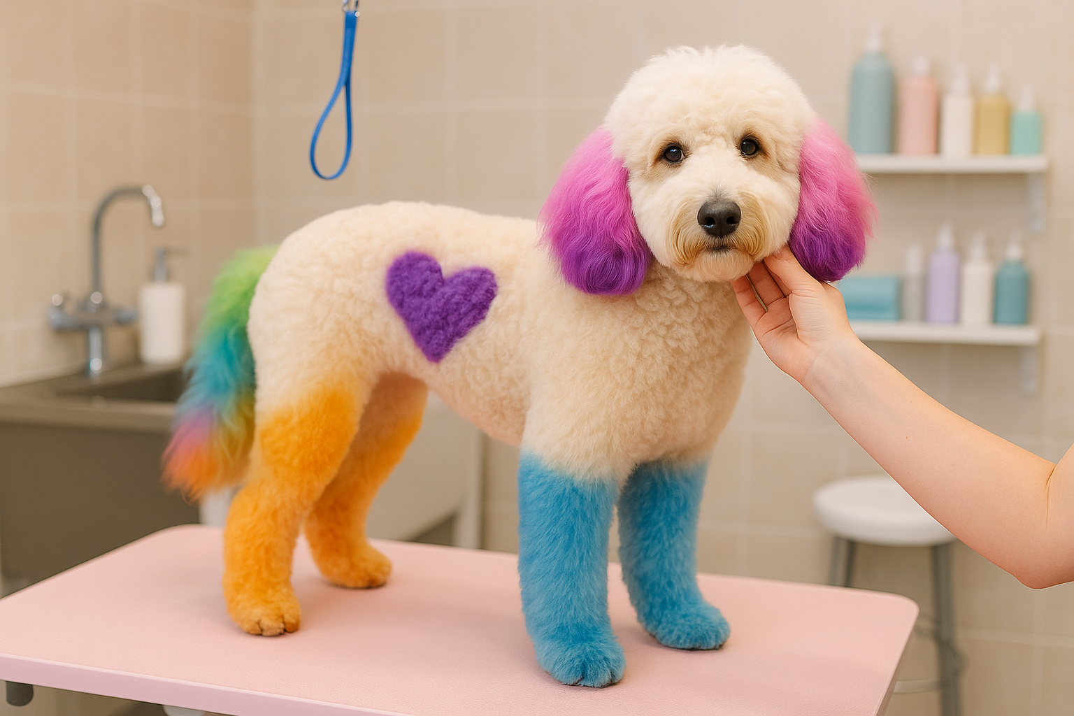 Transform Your Doodle: Latest Trends in Creative Grooming Styles at KurlyTails