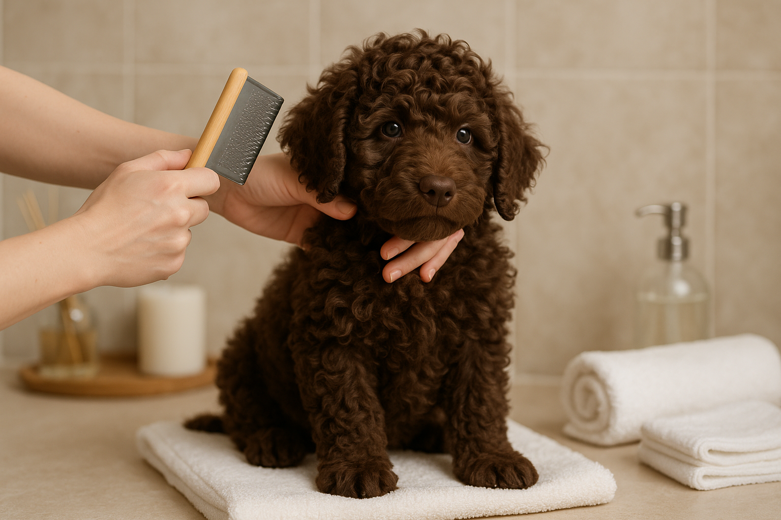 Why Regular Grooming is Vital for Curly-Coated Puppies in Fuquay-Varina